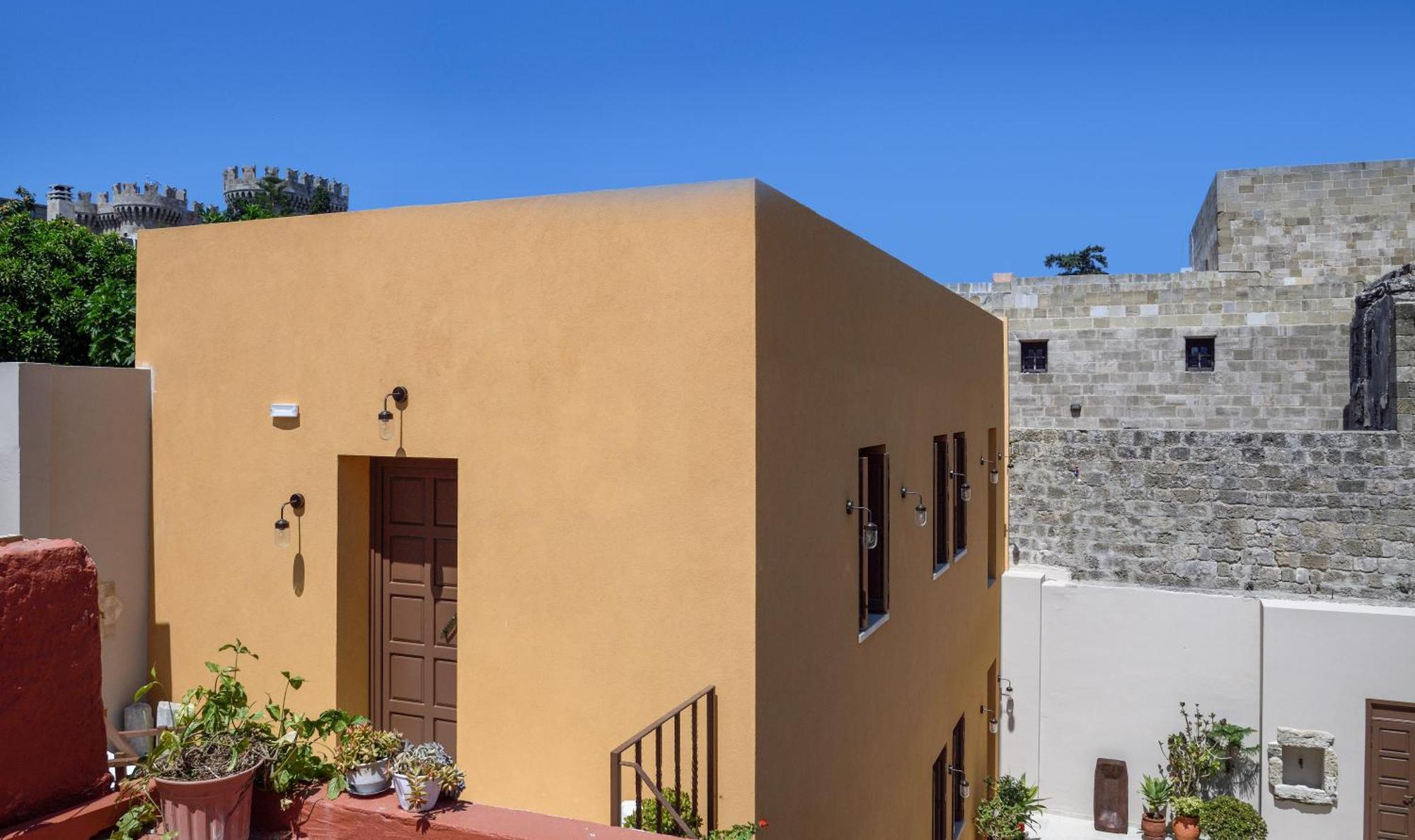Spanish Knights Inn Rhodes City Extérieur photo
